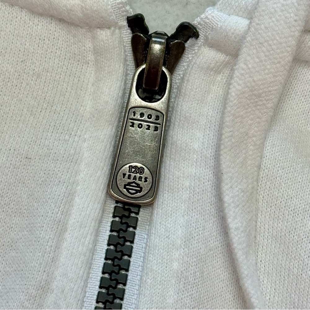 Women’s HARLEY-DAVIDSON “120th Anniversary” Zip-up Hoodie | #W16 - Picture 11 of 15
